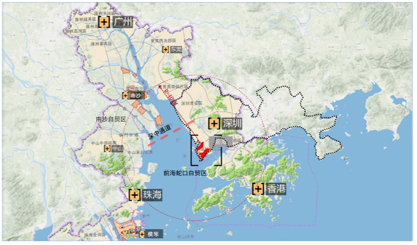 前海在哪兒？前海蛇口自貿(mào)區(qū)規(guī)劃范圍（圖）